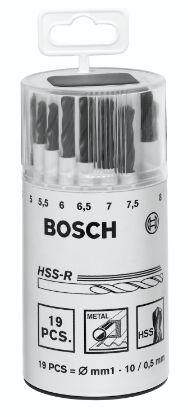 Vis detaljer for METALLBORSETT A19 HSS-G Ø1-10MM PLE 21447966