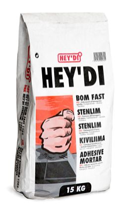 Vis detaljer for HEYDI BOM FAST 15KG KLEBEMØRTEL 29290830