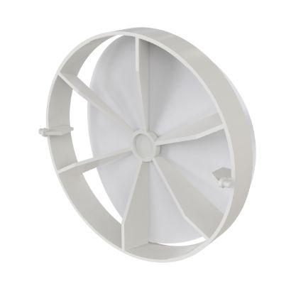 Vis detaljer for TILBAKESLAGSSPJELD FBD Ø100 PLAST 44477417