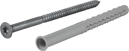 Vis detaljer for FASADEPLUGG-SKRUE SH 10X120 FZV-40 46006826