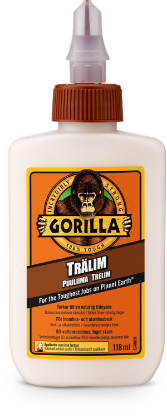 Vis detaljer for TRELIM GORILLA WOOD GLUE 118ML 53087924