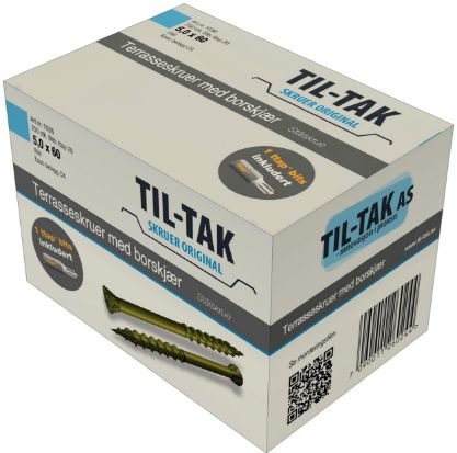 Vis detaljer for TIL-TAK TERRASSESKRUE 250 STK 54074644