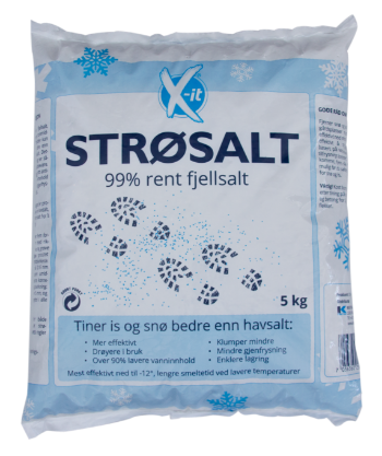 Vis detaljer for STRØSALT  X-IT 5 KG 56035745