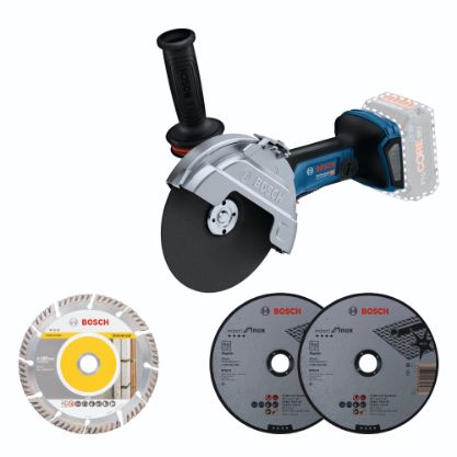 Vis detaljer for VINKELSLIPER GWS 18V-180 PC SOLO 60049711