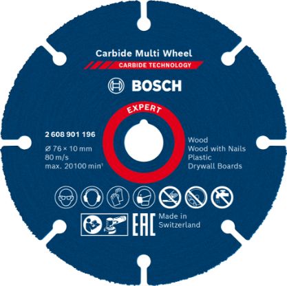 Vis detaljer for KAPPESKIVE MULTIWHEEL 76X10MM HM 57801240