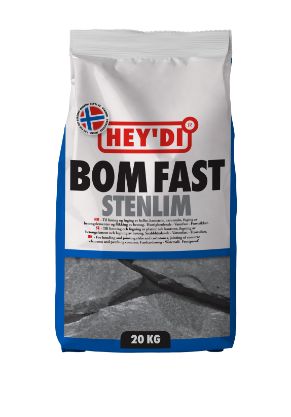Vis detaljer for HEYDI BOM FAST 20KG KLEBEMØRTEL 60160817